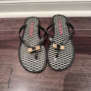 Coach Women's Sandals with gold bow